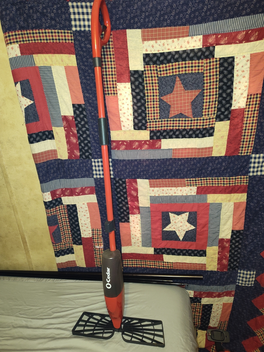 Red Spray Mop — Versatile Red Floor Cleaner